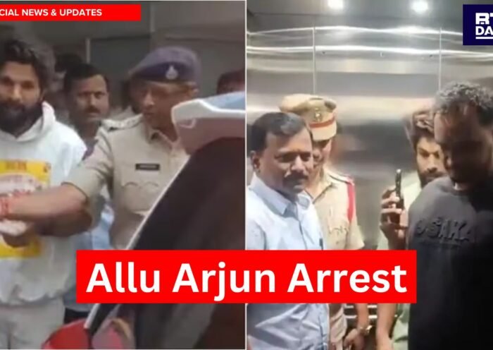 allu arjun arrest by police