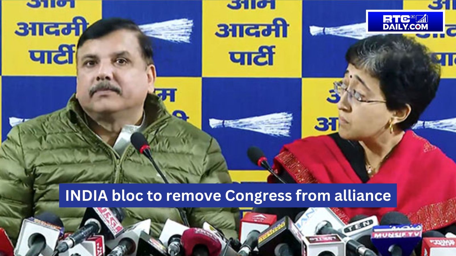 INDIA bloc to remove Congress from alliance