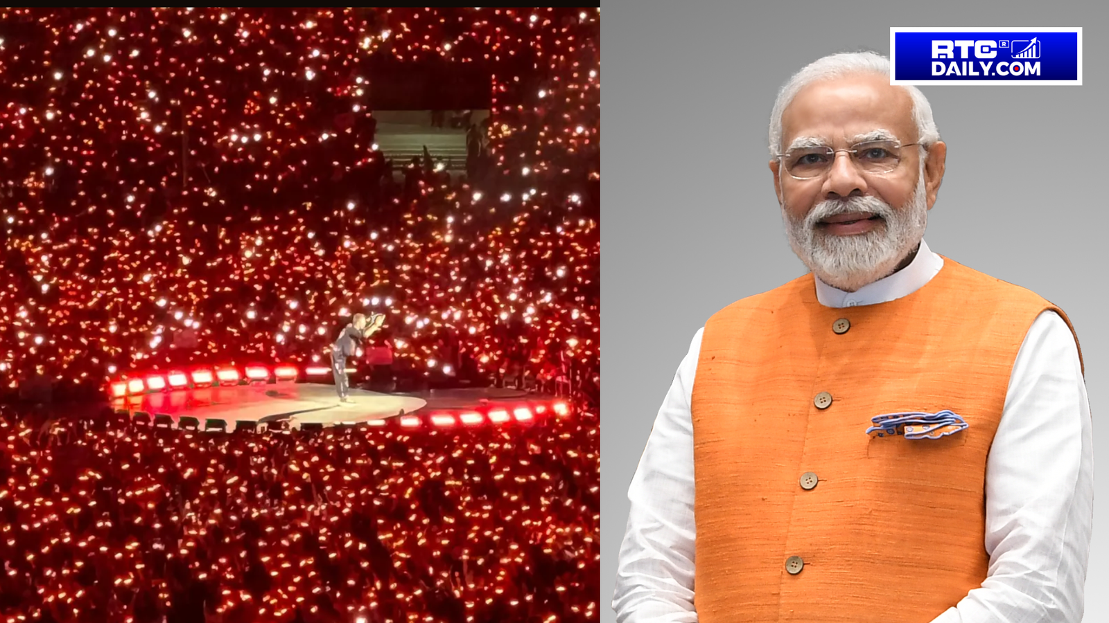 Coldplay Concerts Highlight India’s Potential for Live Events: PM Modi